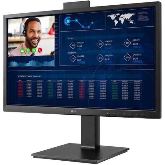 Ordinateur de bureau LG 24CQ651W-BP Intel Pentium 8 Go 256 Go SSD Full HD IPS Windows 10 IoT