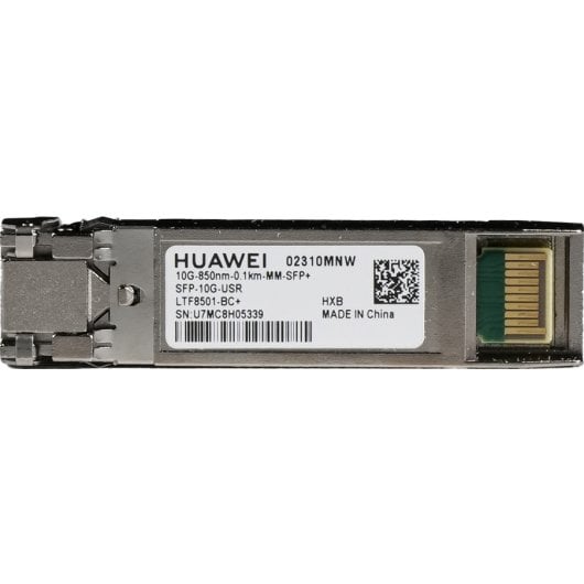 Placa de rede de fibra ótica HUAWEI eKit SFP-10G-USR SFP+ 10 Gbps LC 100 m 850 nm metálica