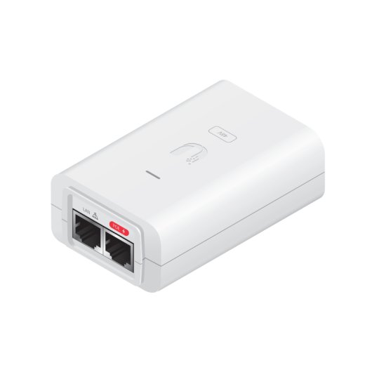Adaptador PoE compacto de alta eficiência Ubiquiti POE-24-24W-WH 24V 24W branco