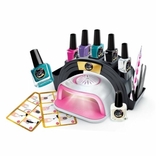 Clementoni Crazy Chic 18784 Set Smalti Multicolor per Bambini di 9 Anni con Batterie
