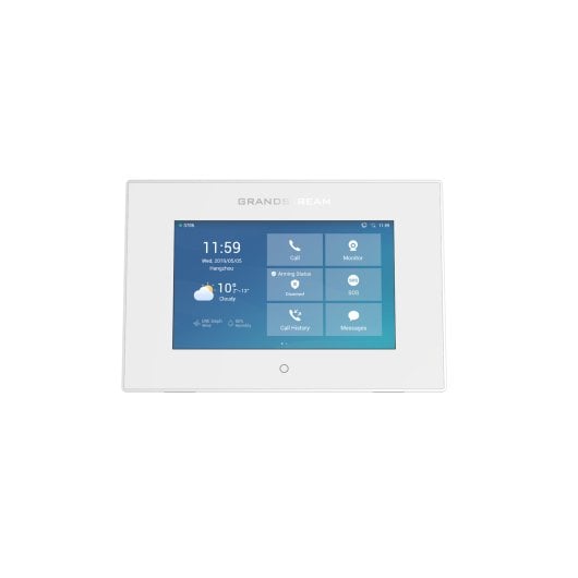 Citofono touchscreen Grandstream GSC3570 da 7", audio HD, doppio Wi-Fi, PoE, integrazione SIP