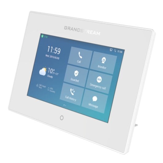 Citofono touchscreen Grandstream GSC3570 da 7", audio HD, doppio Wi-Fi, PoE, integrazione SIP