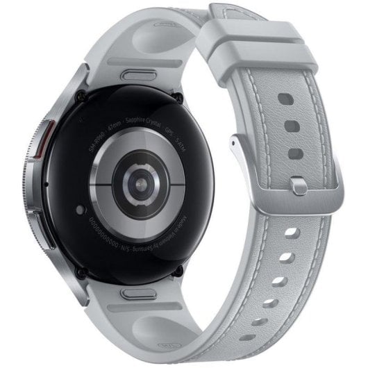 Samsung Galaxy Watch6 Classic Bluetooth NFC 47mm AMOLED Prateado Cinzento IP68 Pulso Médio Resistente Água