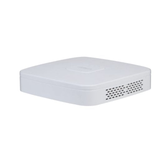 Enregistreur NVR Linux embarqué Dahua NVR4104-P-4KS2/L 4 canaux 1080p H.265 PoE Blanc
