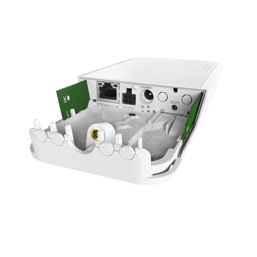 Mikrotik wAP LR2 Kit 2,4 GHz 300 Mbit/s Weiß PoE-Zugangspunkt