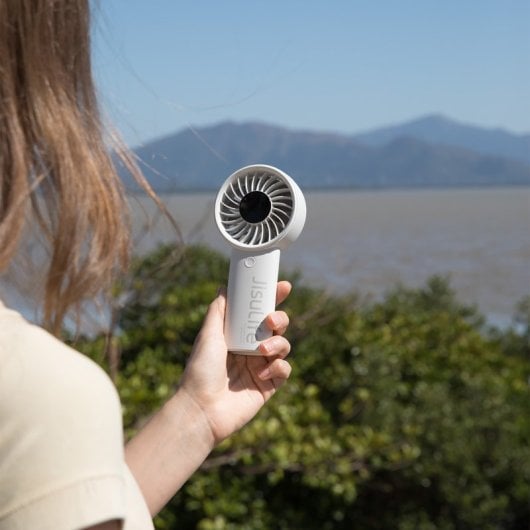Ventilador portátil JisuLife Life4 5 velocidades 3600mAh LED batería larga duración