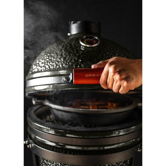 Barbacoa Cerámica Japonesa Create Multiusos 430º Retención Calor Bajo Consumo Carbón