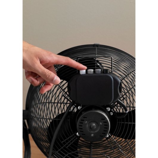 Ventilador Create Copper Motor 12? 45W/16? 80W 3 Velocidades Silencioso Ligero