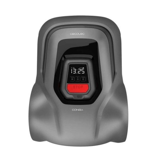 Robô corta-relva Cecotec Conga Lawn 500 m² IPX6 com controlo por aplicação, 2500 mAh, cobertura morta silenciosa