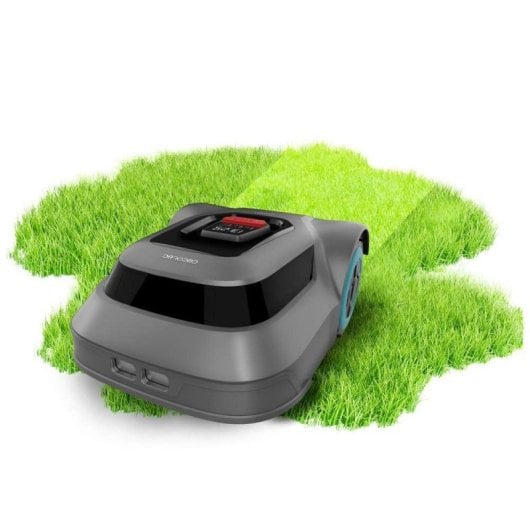 Robô corta-relva Cecotec Conga Lawn 500 m² IPX6 com controlo por aplicação, 2500 mAh, cobertura morta silenciosa