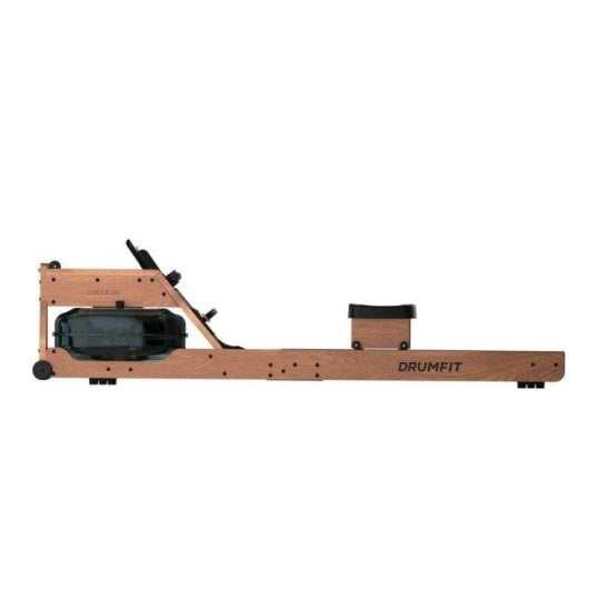 Máquina de remo Cecotec Drumfit Rower 20000 Neptuno Wood agua LCD Bluetooth 135 kg