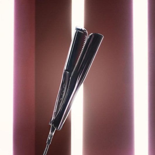 Piastra per Capelli Cecotec Tecnologia Vapore Ceramica Display LED Serbatoio Magnetico