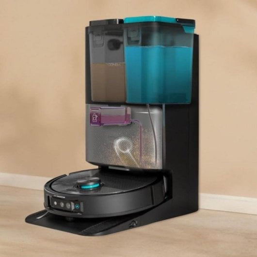 Robot Aspirador Cecotec Conga con 8000 Pa, navegación láser y estación Home&Wash
