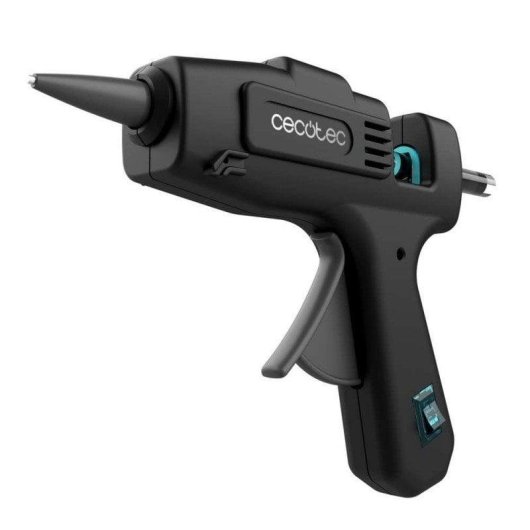 Pistola de Silicona Cecotec GlueGun TurboCeramic PTC 20W 80 Barras 7 mm Base y Control Preciso