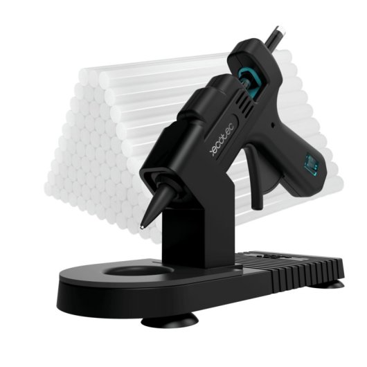 Pistola de Silicona Cecotec GlueGun TurboCeramic PTC 20W 80 Barras 7 mm Base y Control Preciso