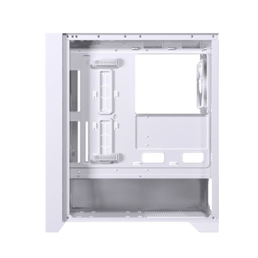 Caja PC Gaming Einarex Pulse P600 Core White panel intercambiable y vidrio templado