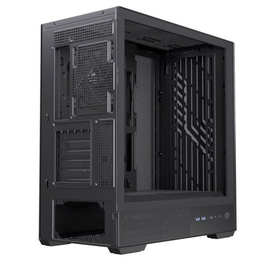 Einarex Pulse P800 Core Caixa ATX Vidro Temperado Preta