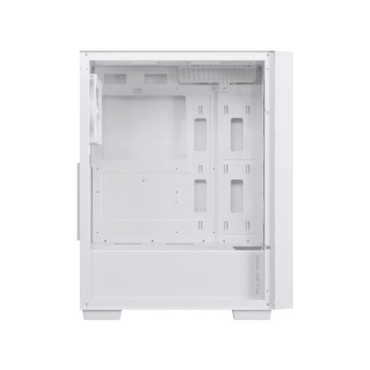 Einarex PULSE P100 Core White Torre ATX Frente em Malha e Painel em Vidro Temperado Branca