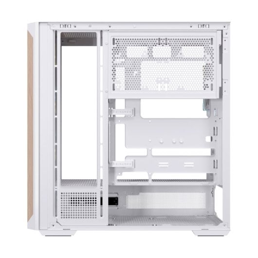 Torre Einarex PULSE P800 RGB Blanco Vidrio Templado Soporte 13 Ventiladores ATX