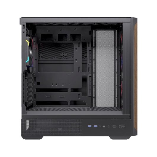 Caja PC Einarex Pulse P800 RGB Black 13 ventiladores 360mm Vidrio templado ATX