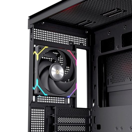 Caja PC Einarex Pulse P800 RGB Black 13 ventiladores 360mm Vidrio templado ATX