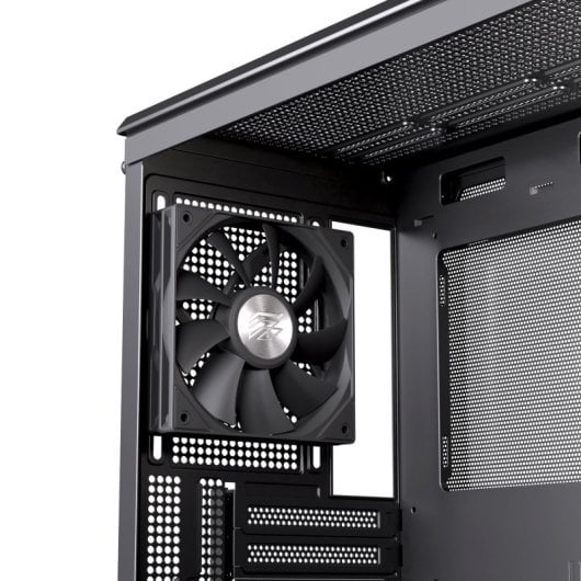 Torre Einarex PM400 Core Black Micro ATX/Mini-ITX Acero Vidrio Refrigeración Líquida