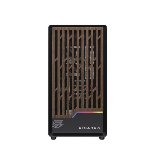 Torre Einarex PM400 Core Black Micro ATX/Mini-ITX Acero Vidrio Refrigeración Líquida