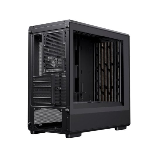 Torre Einarex PM400 Core Black Micro ATX/Mini-ITX Acero Vidrio Refrigeración Líquida
