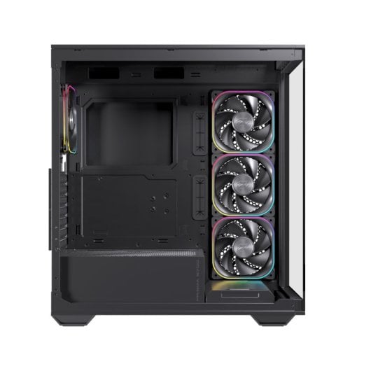 Torre PC Einarex PRISMA S700 RGB Black Cristal Templado ATX 9 Ventiladores Soporte 360mm