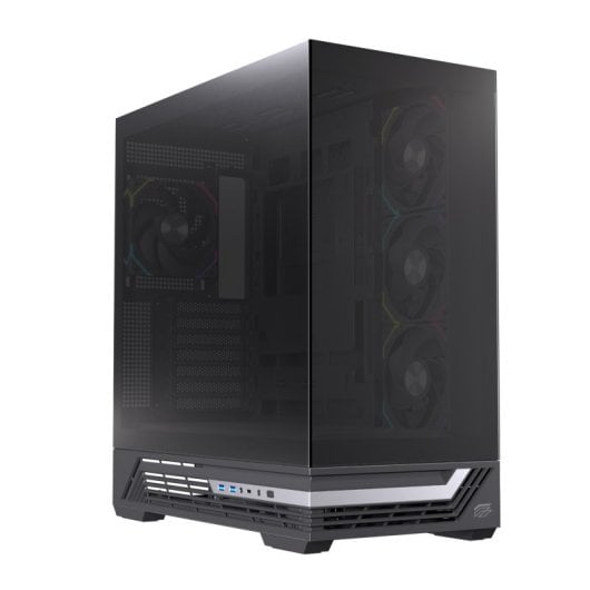 Einarex PRISMA S800 RGB Black Torre ATX Gaming Vidro Temperado Preto