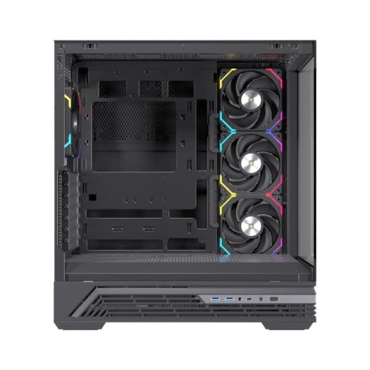 Einarex PRISMA S800 RGB Black Torre ATX Gaming Vidro Temperado Preto