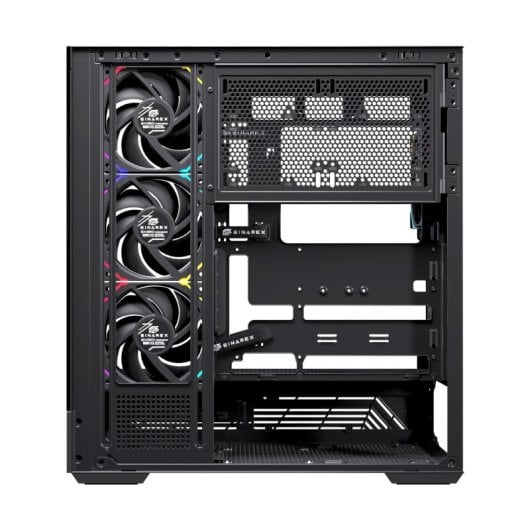 Einarex PRISMA S800 RGB Black Torre ATX Gaming Vidro Temperado Preto