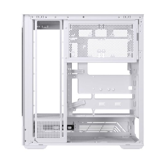 Caja PC Einarex PRISMA S800 Core White Cristal Espejo RGB Soporte 10 Ventiladores 360mm Líquida