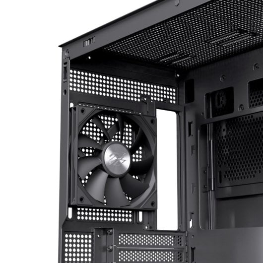 Torre Einarex PRISMA S800 Core Black Cristal Espejo RGB Soporte 10 Ventiladores ATX