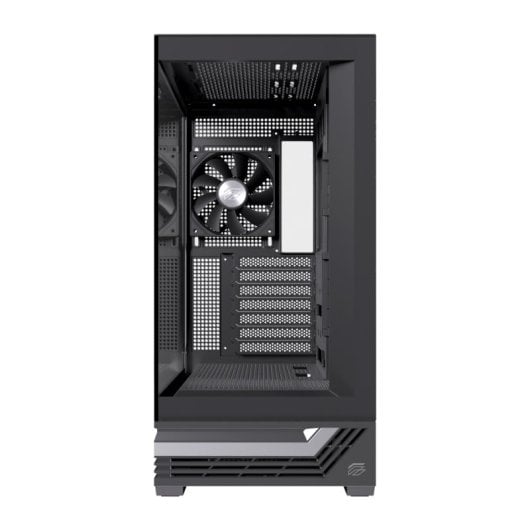 Torre Einarex PRISMA S800 Core Black Cristal Espejo RGB Soporte 10 Ventiladores ATX