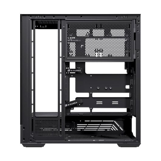 Torre Einarex PRISMA S800 Core Black Cristal Espejo RGB Soporte 10 Ventiladores ATX