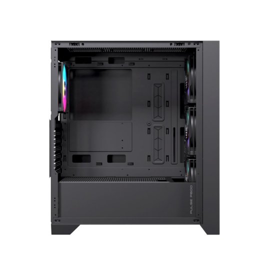 Torre Einarex Pulse P600 RGB Black ATX/Micro ATX/Mini-ITX Cristal Templado 3x120mm RGB