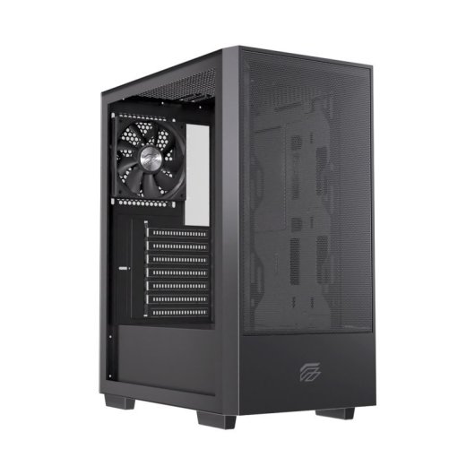 Caja Einarex Pulse P100 Core ATX Vidrio Templado Soporte 6 Ventiladores Negra
