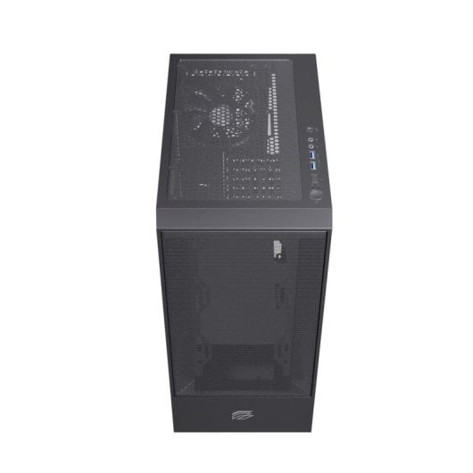 Caja Einarex Pulse P100 Core ATX Vidrio Templado Soporte 6 Ventiladores Negra
