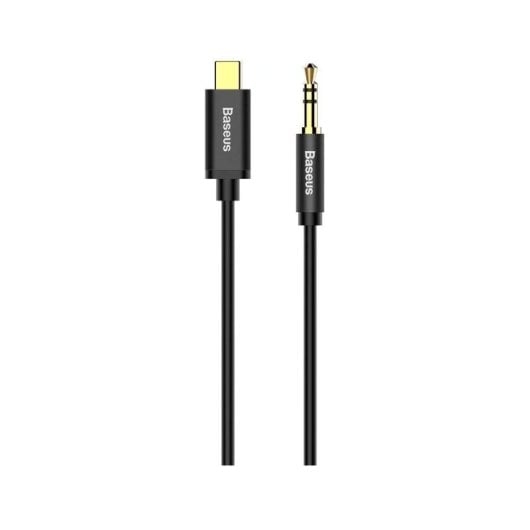Cabo Baseus Yiven USB-C 2.0 para Jack 3,5 mm Preto