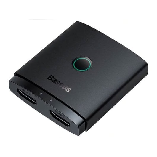 Switch HDMI Baseus AirJoy 4K60Hz Negro Compacto Sin Alimentación Externa