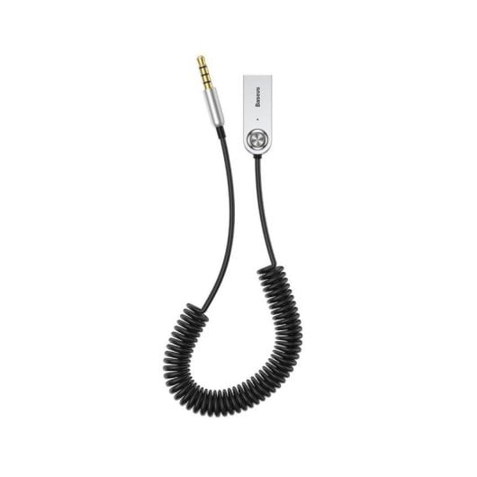 Adaptador de audio Baseus CABA01-01 Bluetooth 5.0 USB-A a Jack 3,5mm 0,5m Negro