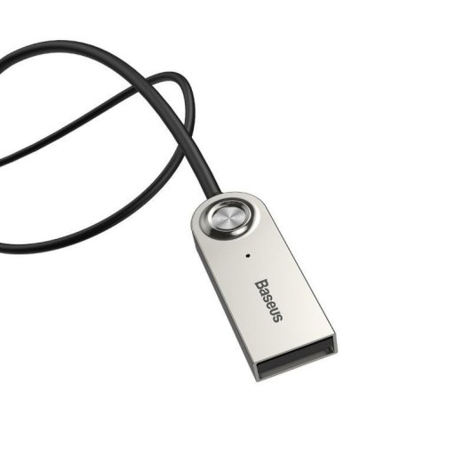 Adaptador de audio Baseus CABA01-01 Bluetooth 5.0 USB-A a Jack 3,5mm 0,5m Negro