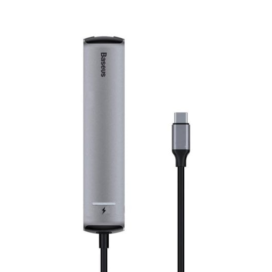 Baseus Typ-C-USB-Hub für USB 3.0/HDMI/Rj-45 Cinzento