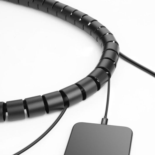Organizador de cables Ugreen LP121 3m 25mm material aislante negro
