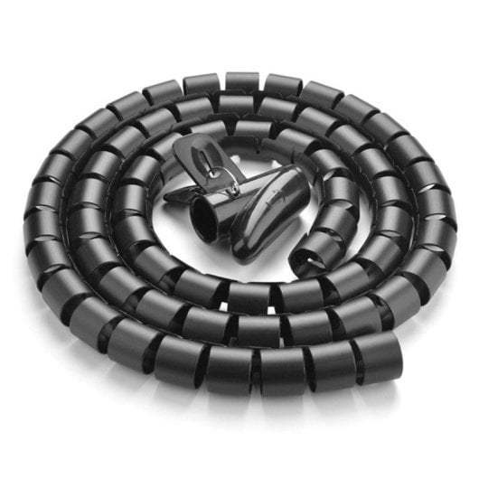 Organizador de cables Ugreen LP121 3m 25mm material aislante negro