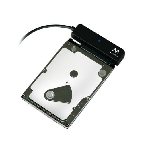 Adaptador Ewent EW7075 USB-C 3.1 a SATA 2,5? UASP 70mm Negro