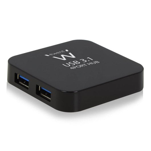 Ewent Ew1134 Hub USB de 4 portas USB 3.1 Gen1