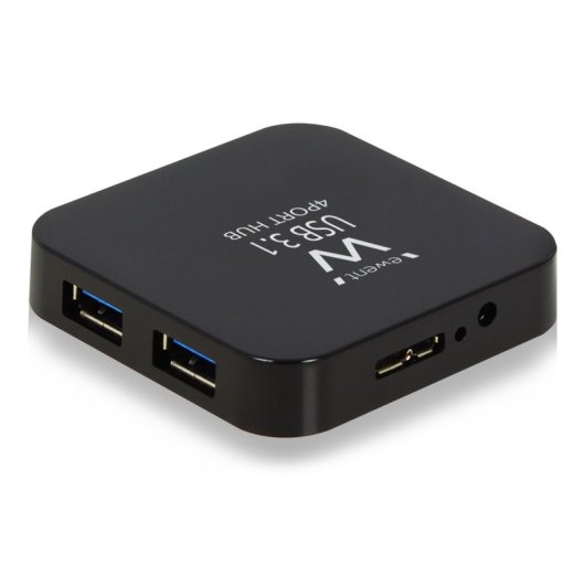 Ewent Ew1134 Hub USB de 4 portas USB 3.1 Gen1