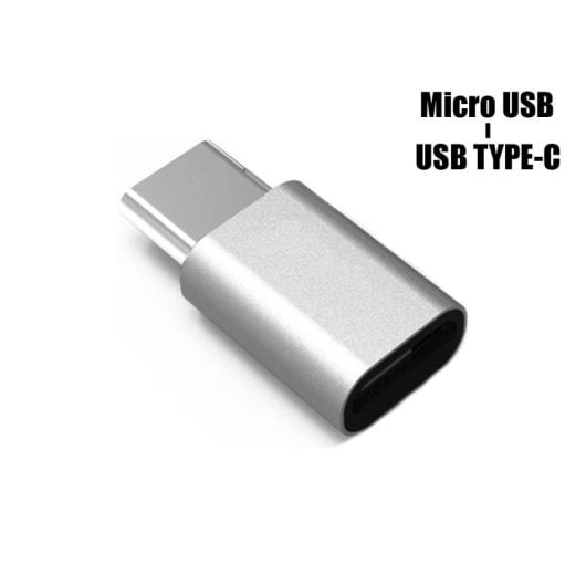 Adaptador USB Tipo-C Ewent para Micro USB carga y sincronización alta compatibilidad